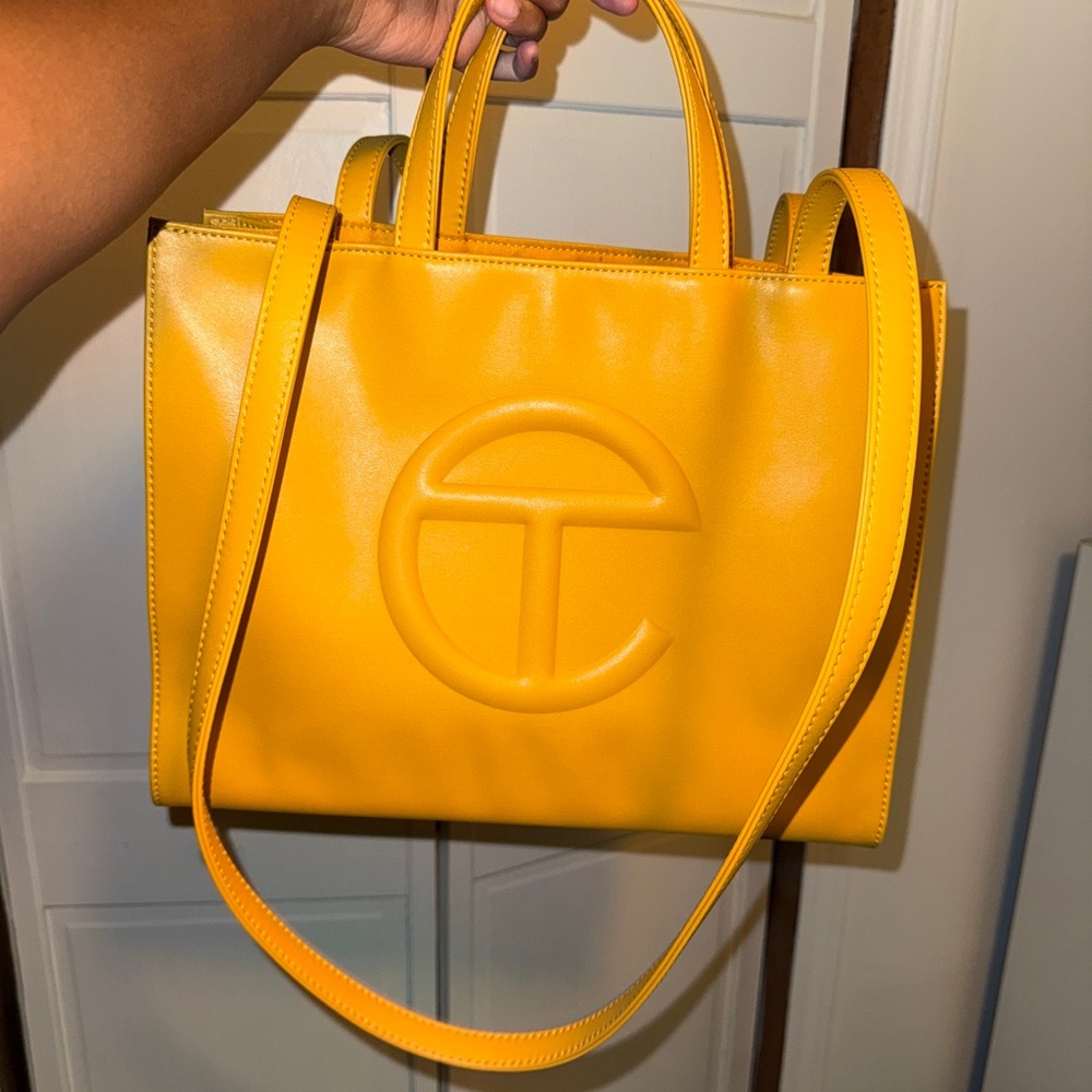Telfar Mustard Medium Bag